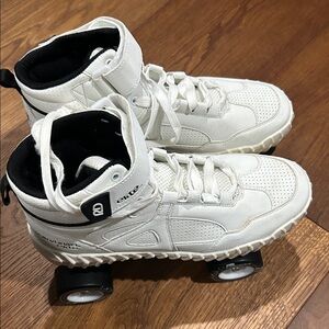 White Roller Shoes